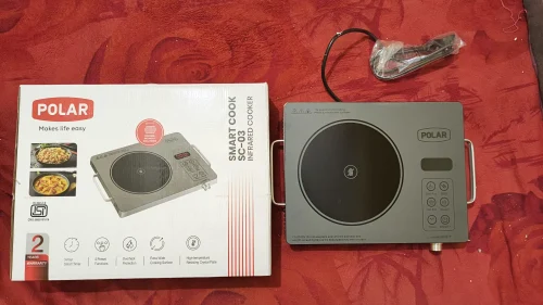 Polar Smart Cook SC-03 Infrared Cooker | 2000W Electric Infrared Cooktop