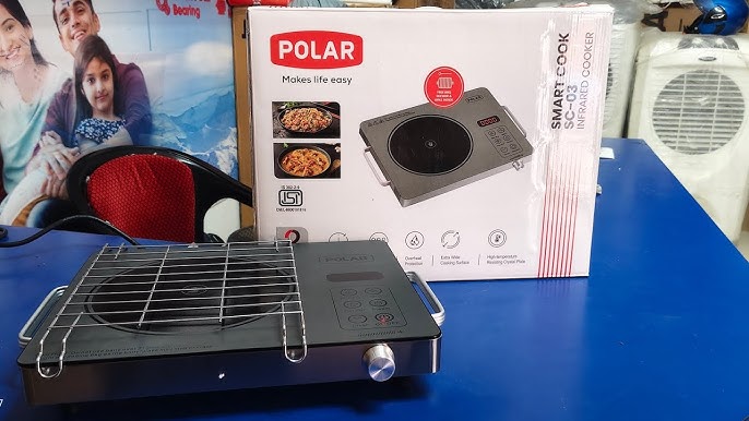 Polar Smart Cook SC-03 Infrared Cooker | 2000W Electric Infrared Cooktop