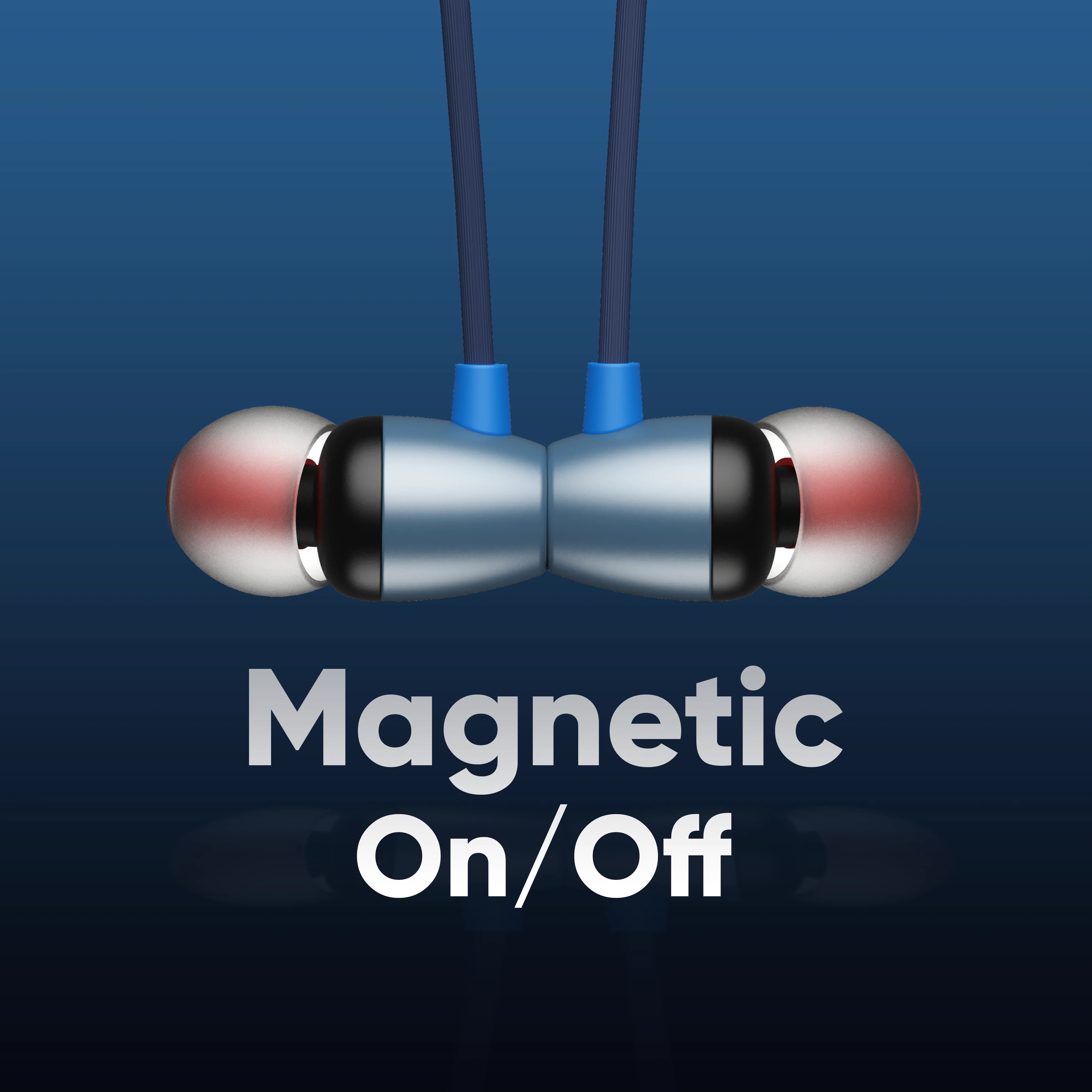 Robotek Surya Plus Wireless Neckband with 50H Playtime, Bluetooth 5.4, Type-C Fast Charging & Deep Bass