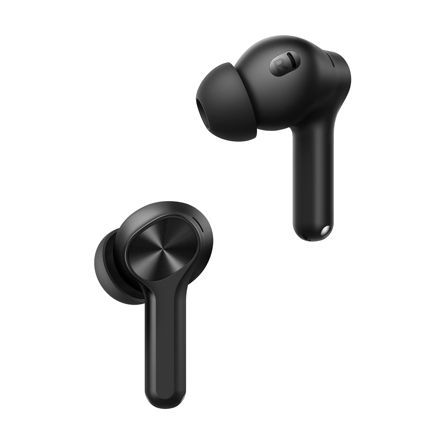 Realme Buds T200 Lite TWS Earbuds with AI ENC, Deep Bass, Low Latency & Fast Charging (Volt Black)